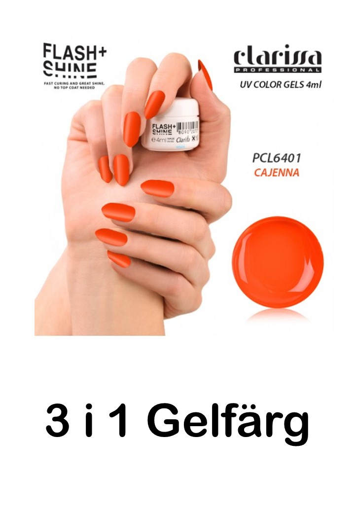 3 i 1 gelfärg