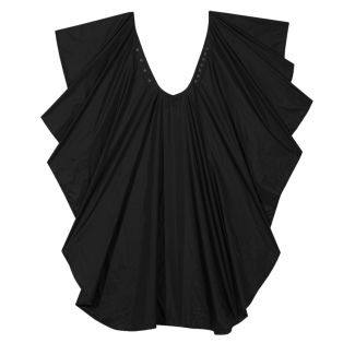 Frisörkappa "Snap" svart Comair 