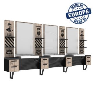 Barberarstation Ceramix utan vask