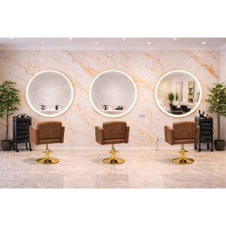 Frisörspegel Deli Lux - LED 120cm