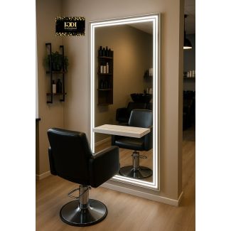 Frisörspegel Shine Lux - LED utan ram