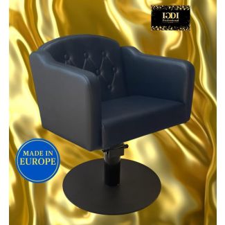 Frisörstol Spain - svart bas