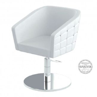 Frisörstol Glamour - Swarovski kristaller