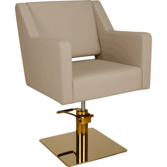 Frisörstol Gloria - Gold