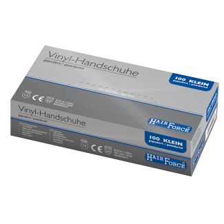 Vinylhandskar puder S