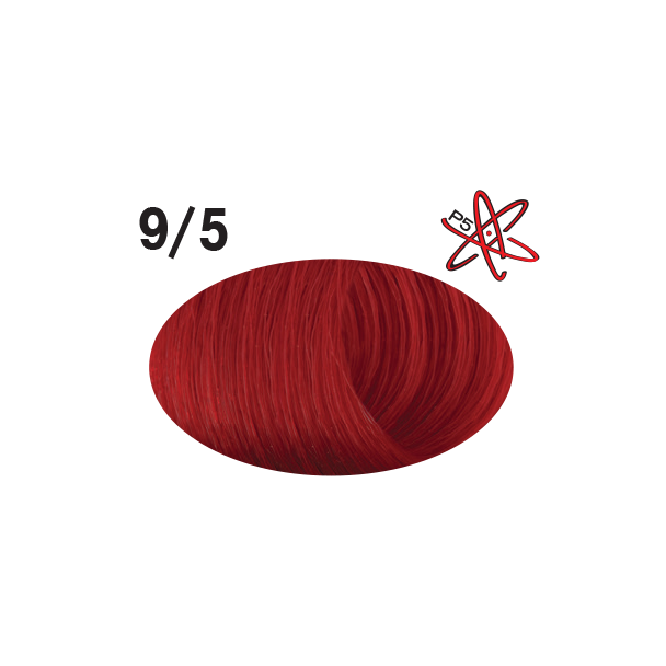 Subrina Professional färg Unique 9/5 - röd serie