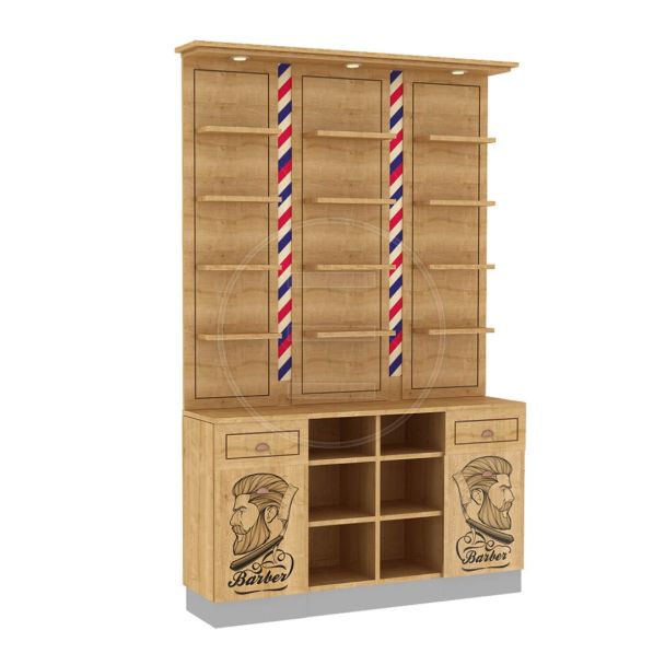 Barberarhylla Tuva ljust trä